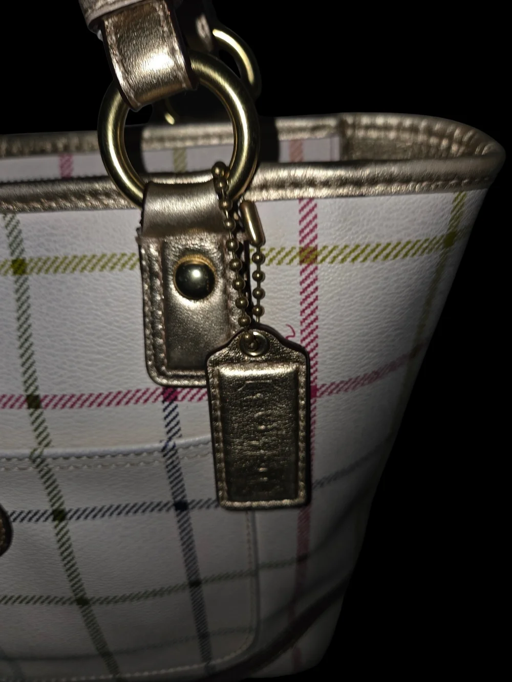 Coach Tattersall Tote